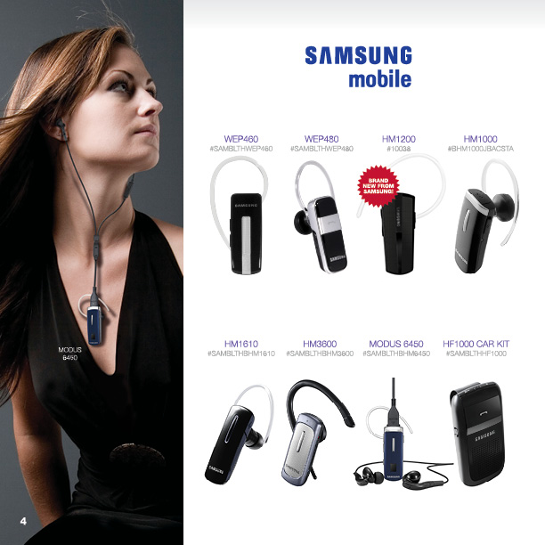 Mobileistic Samsung Bluetooth Headsets