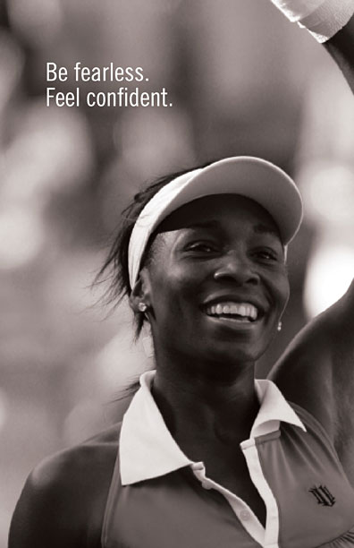 Eleven by Venus Williams Page Be Fearless