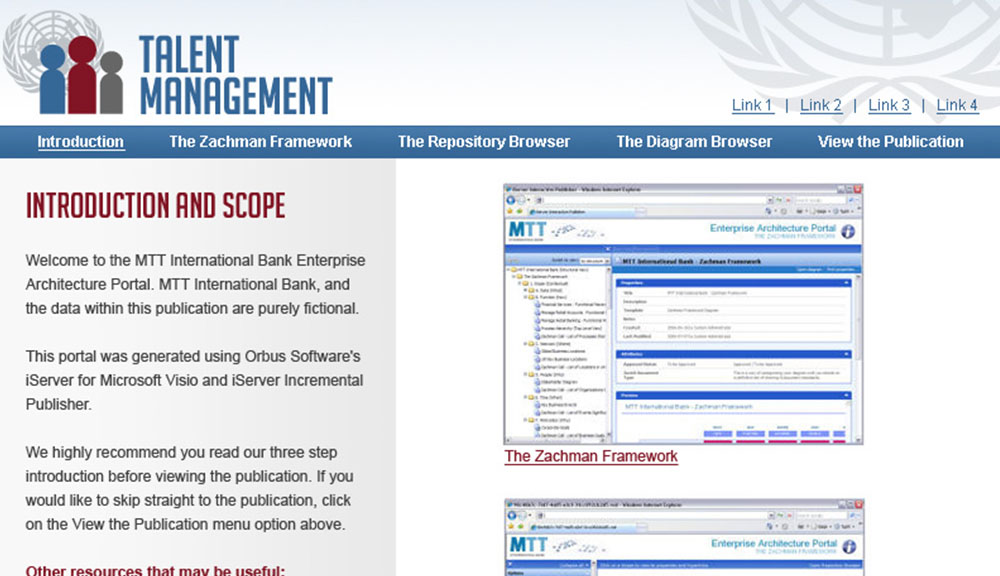 United Nations Web Preview