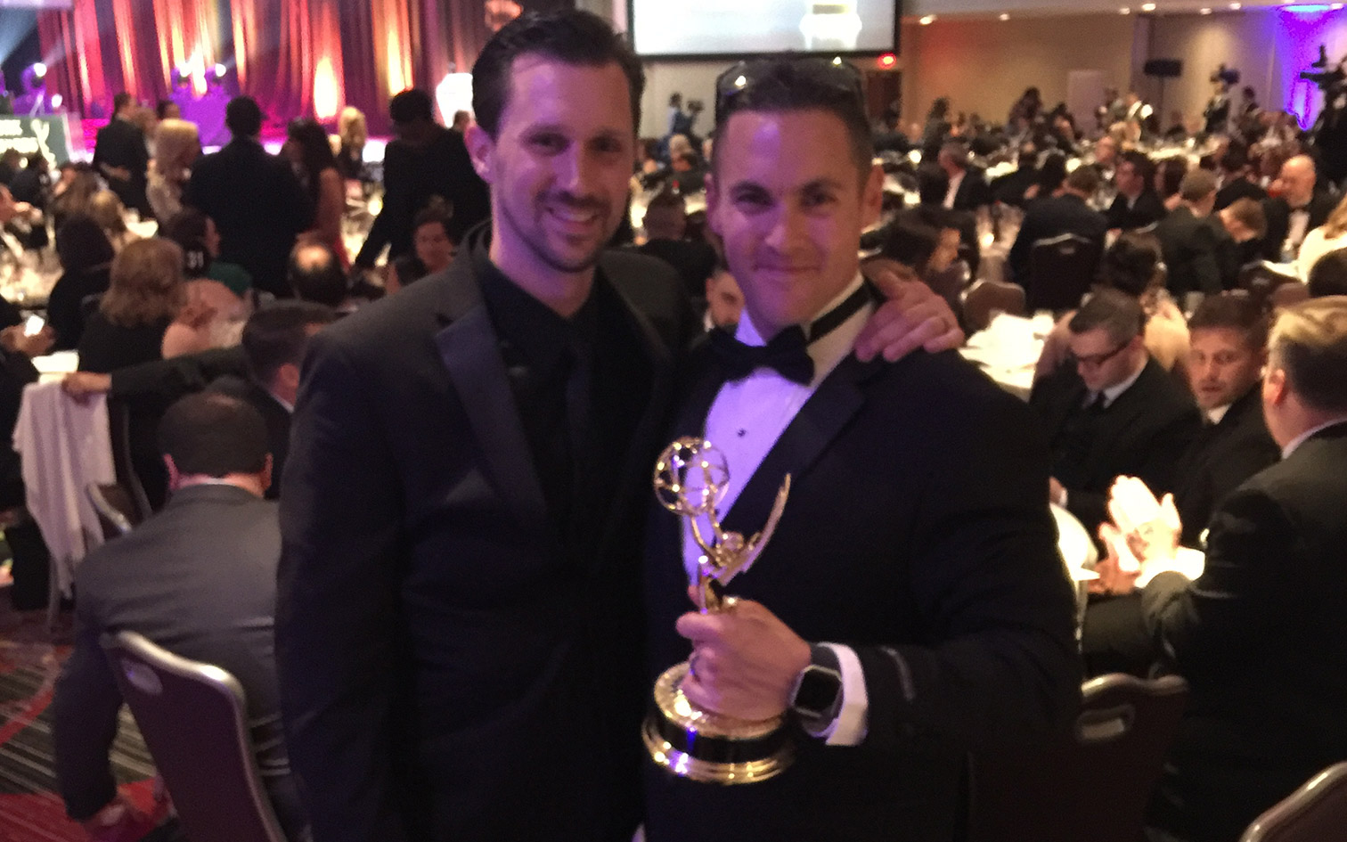 Anthony Carrozzo and Matthew Cassella win an Emmy